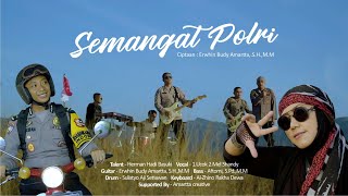 POLRI feat Mel Shandy 'SEMANGAT POLRI'  cipt: Erwhin Budy Amartta, SH.MM