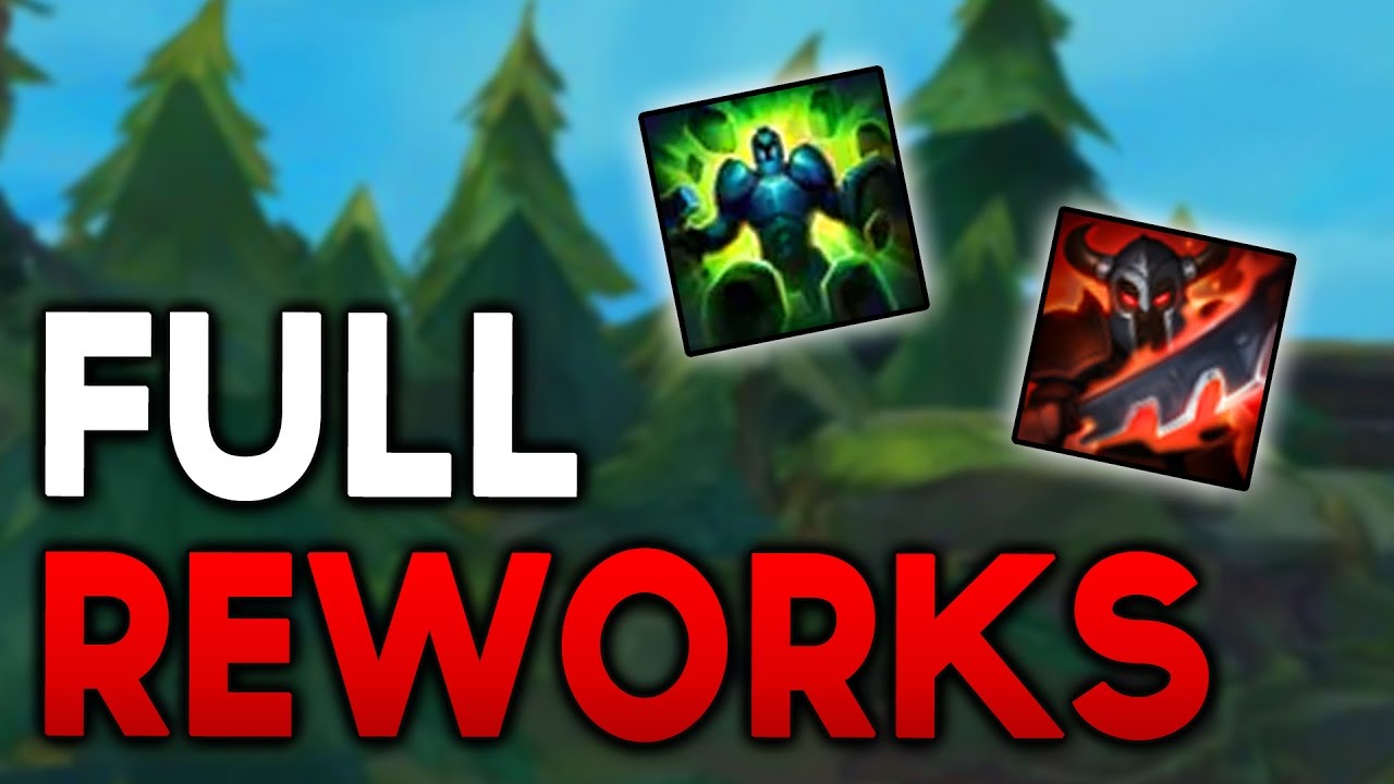 NEW FULL WARLORDS + BOND OF STONE REWORKS! (League of Legends) - YouTube