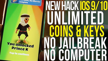 How to hack subway surf without jailbreak ios 10