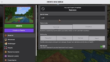 How to enable cheats in minecraft bedrock edition hardcore!