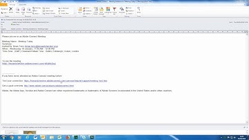 How To Join An Adobe Connect Meeting