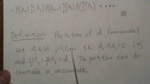 Probability Measure: 6. Conditional Probability