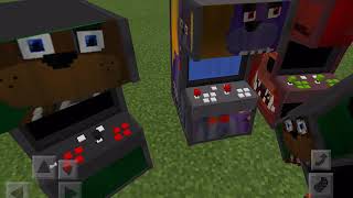 Fnaf 3 addon minecraft dany fox