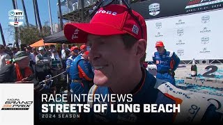 Race Interviews // 2024 Acura Grand Prix of Long Beach | INDYCAR