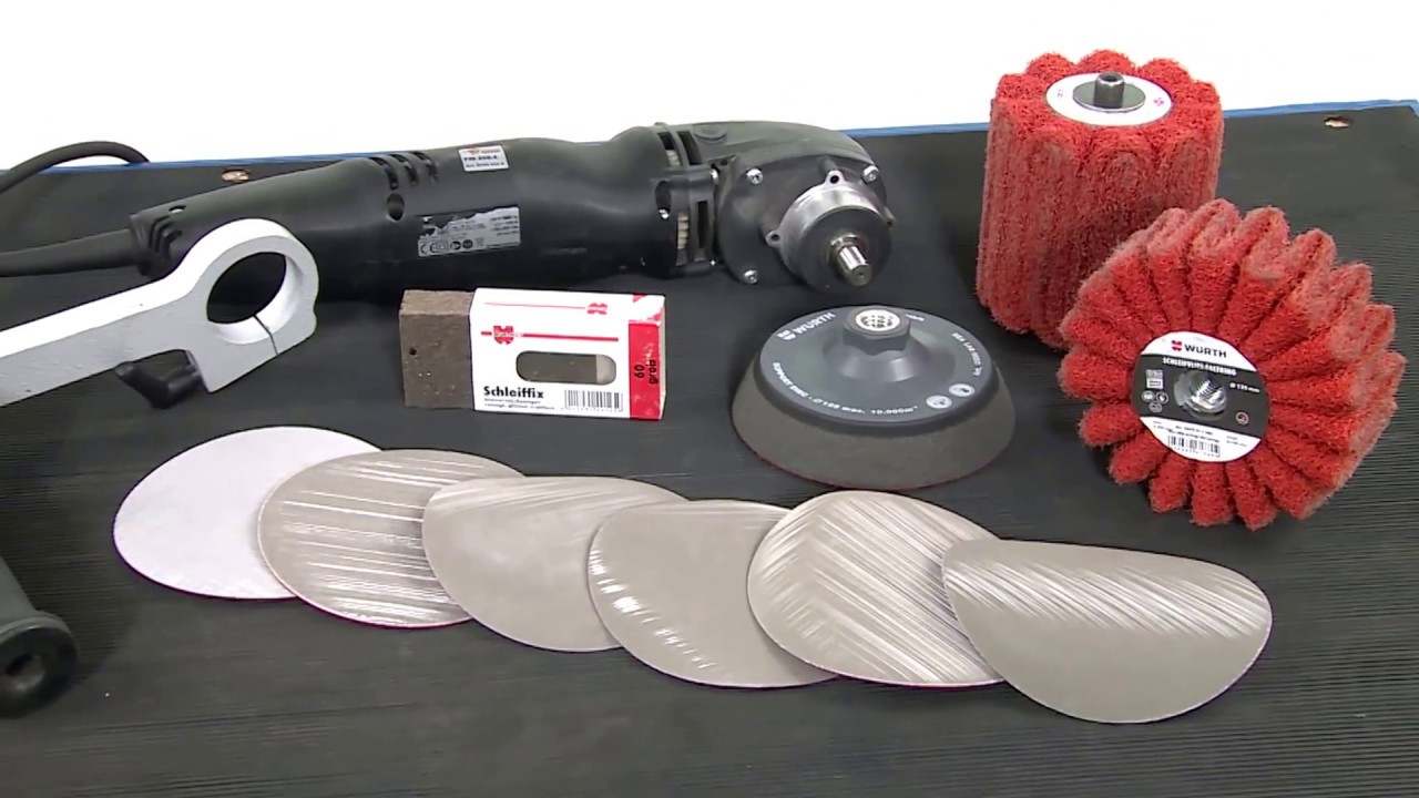 Restore Damaged Stainless Steel Surface with Wurth YouTube