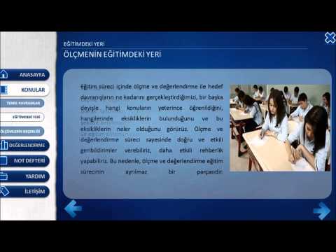 Ölçme ve Değerlendirme - Ölçmenin Eğitimdeki Yeri