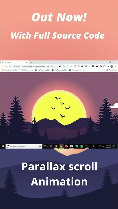 Advanced Parallax scroll Animation in 2022 with full source code by ...