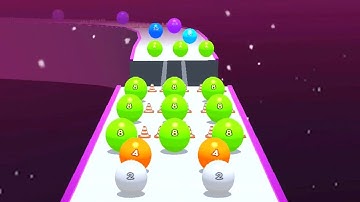Ball Run 2048: Ball Games 3D ! All Levels Gameplay (315-319) android, ios