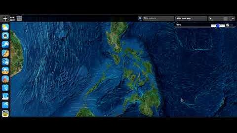 Project NOAH Wind Vector Map