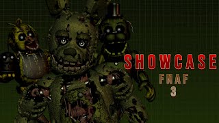 C4D | Five Nights at Freddy's 3 Models Showcase