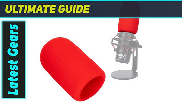 SUNMON Red Pop Filter: The Ultimate HyperX QuadCast Audio Upgrade!
