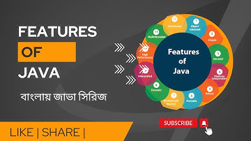 Features of java (Bengali) | Java complete road map | Java series| #BengaliCode #BengaliTech