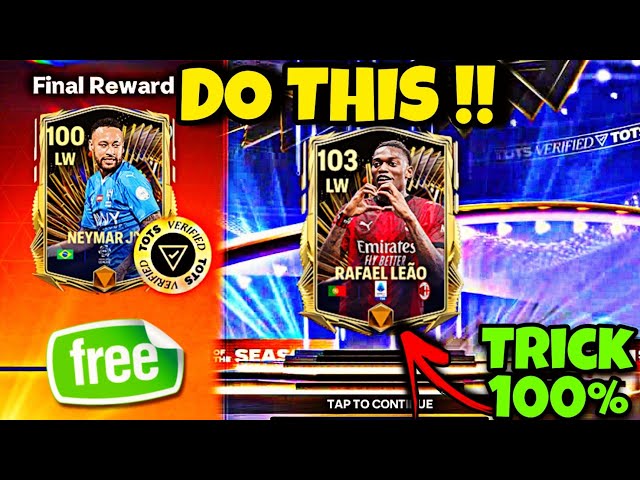 This Trick is 100% Working For Me 💀🔥| FC Mobile F2P Rewards u0026 Free Neymar JR class=