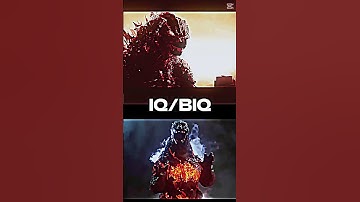 Burning Godzilla vs thermo evolved Godzilla