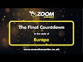 Europe  the final countdown  karaoke version from zoom karaoke