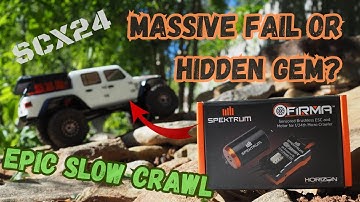 Trash or Treasure? Surprising Results! Spektrum Firma Brushless #SCX24