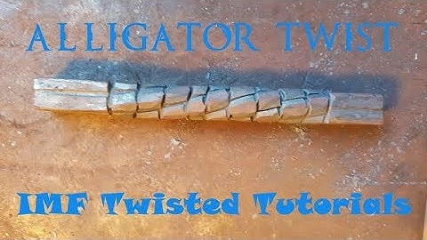 How to Make a Forged Alligator Twist