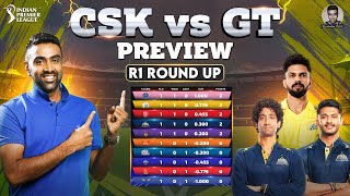 The Next Gen Duel: Rutu vs Gill | CSK vs GT Preview | R1 Round UP | R Ashwin