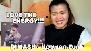 DIMASH KUDAIBERGEN - Uptown Funk REACTION