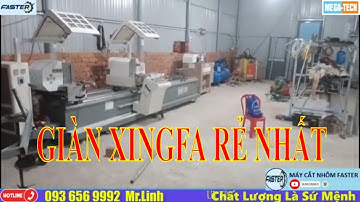 Lắp Đặt Dàn Máy Cắt Nhôm 2 Đầu 06S Tại Quảng Ngãi