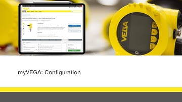 How to configure a sensor with myVEGA