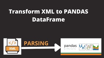 Transforming XML Document into Pandas DataFrame in Python