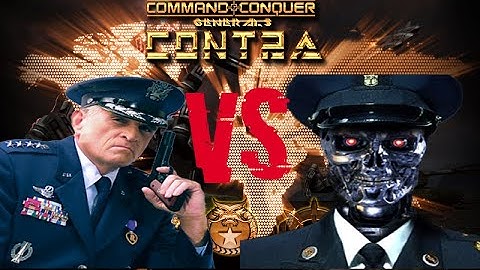 C&C Generals Contra 009 Final Challenge: Air Force General vs Cybernetic General [Hard] #11