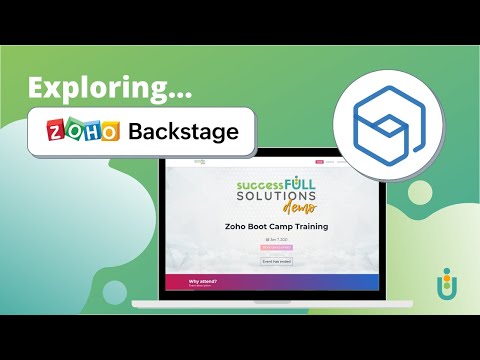 What is Zoho Backstage? | SuccessFULL Solutions
