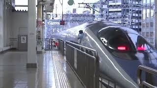 【超響く加速音】500系V9編成　博多駅発車