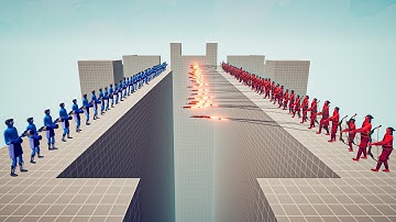 50x FIREWORK ARCHER vs 50x MELEE UNIT - Totally Accurate Battle Simulator TABS
