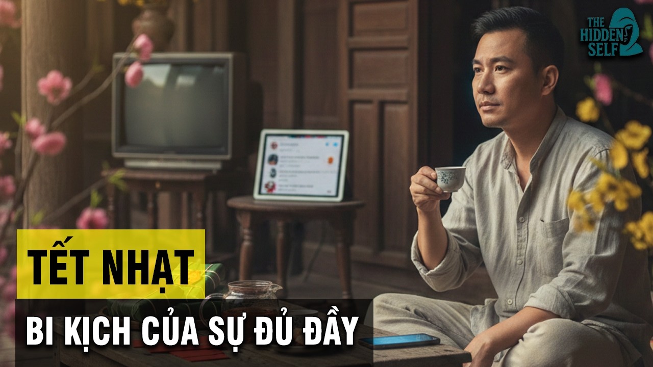 TẾT NHẠT: BI KỊCH CỦA SỰ ĐỦ ĐẦY VÀ CƠN LẠM PHÁT DOPAMINE ĐANG GIẾT CHẾT CẢM XÚC CỦA THẾ HỆ 8X 9X