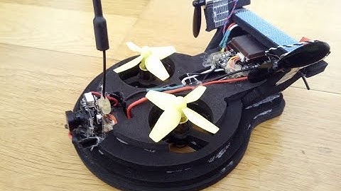 Micro Drone Hovercraft Whoover 2s FPV