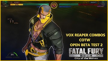 Vox Reaper Combos COTW 2ND Open Beta Test
