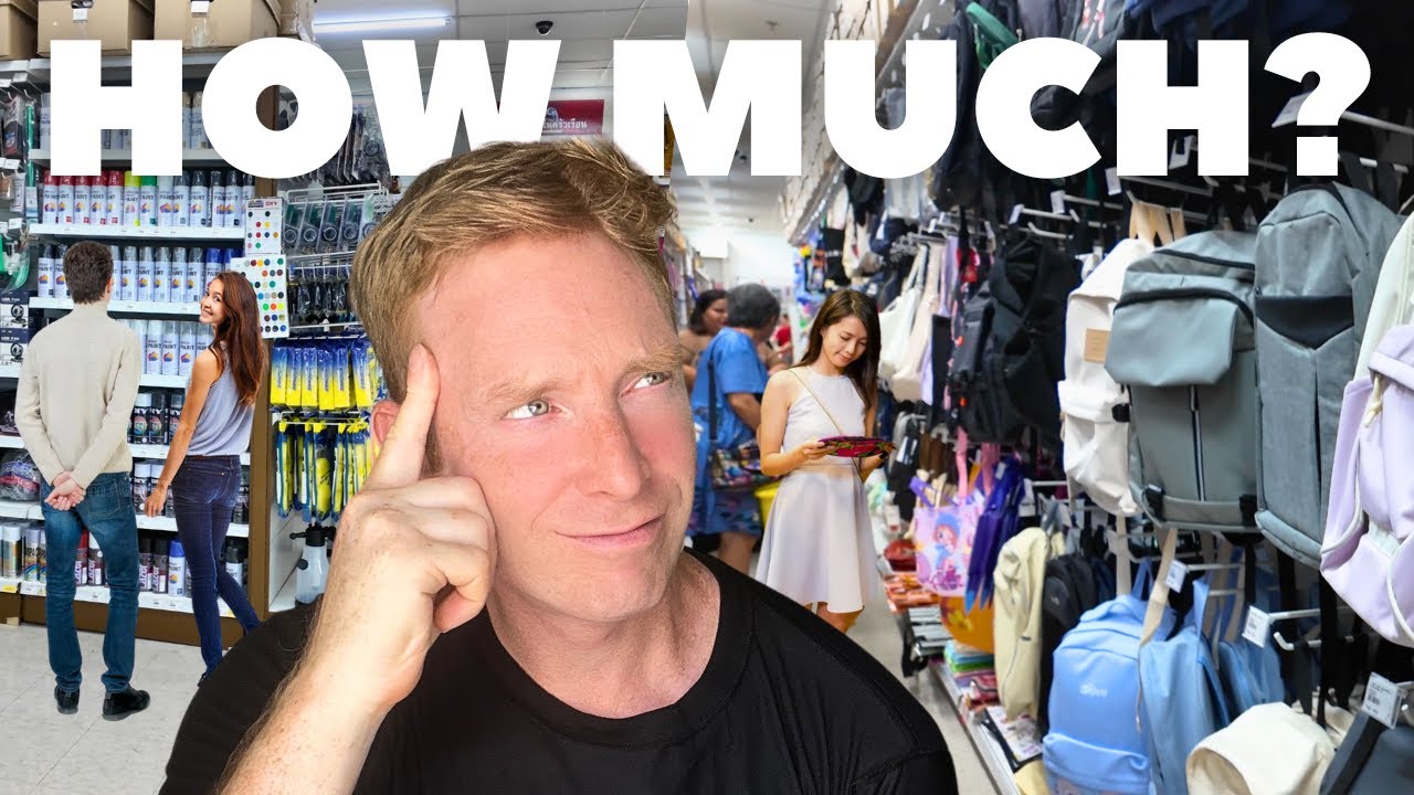 Shopping in Thailand’s Cheapest Store – Cost of Living Bangkok