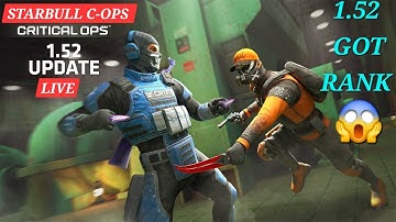 LIVE RANKING!! Critical Ops Ranked Match Gameplay Live |STARBULL C-OPS | #starbullcops #criticalops