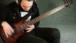 Obscura - The Monist (bass cover) (progressive metal)