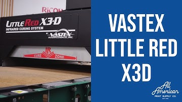 Vastex Little Red X3D - Conveyor Dryer | AA Print Supply