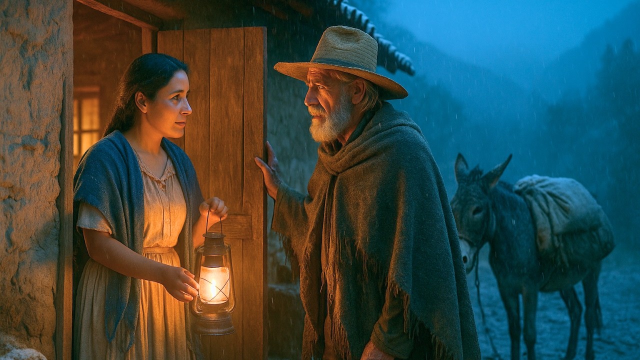 En Navidad, una campesina dio refugio a un viejo arriero, sin saber que era un hacendado millonario