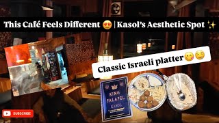 This Café Feels Different 😍 | King Falafel Kasol • Falafel Platter, Hummus & Pita Bread Experience✨ screenshot 5