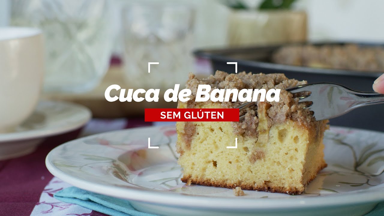 Cuca de banana sem glúten | Videorreceitas Urbano 2022
