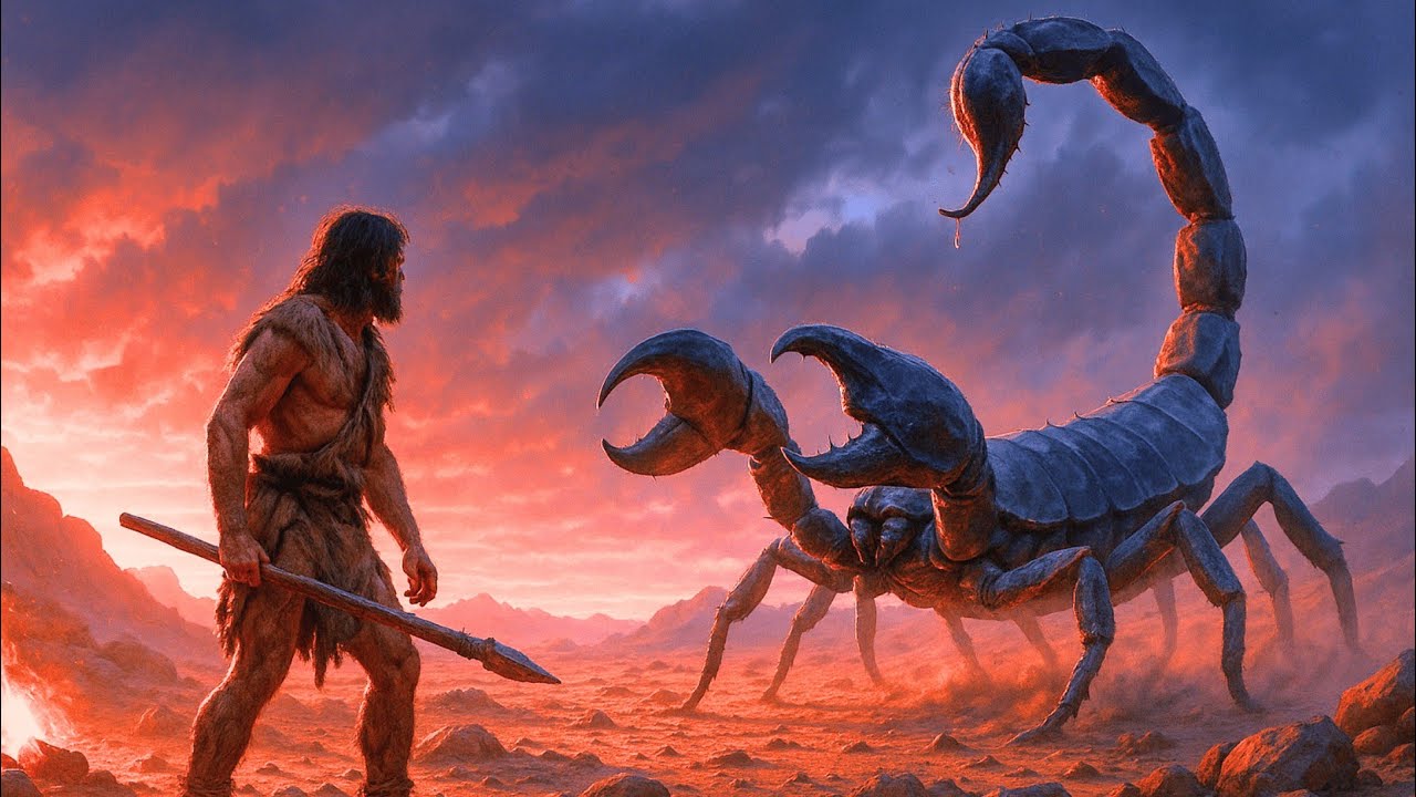 Life Million Years Ago | Prehistoric Man vs the Giant Scorpion