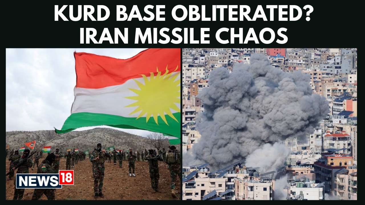 Срочная новость: Иранские ракеты обстреляли курдские базы в Ираке на фоне продолжающегося конфлик...