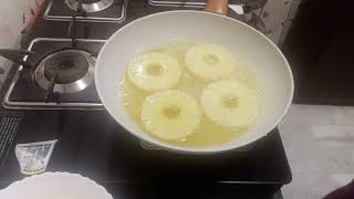 Kids favourite pineapple Cherry pancake 