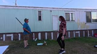 The Difference Fresh Paint Makes (Mobile Home Exterior)