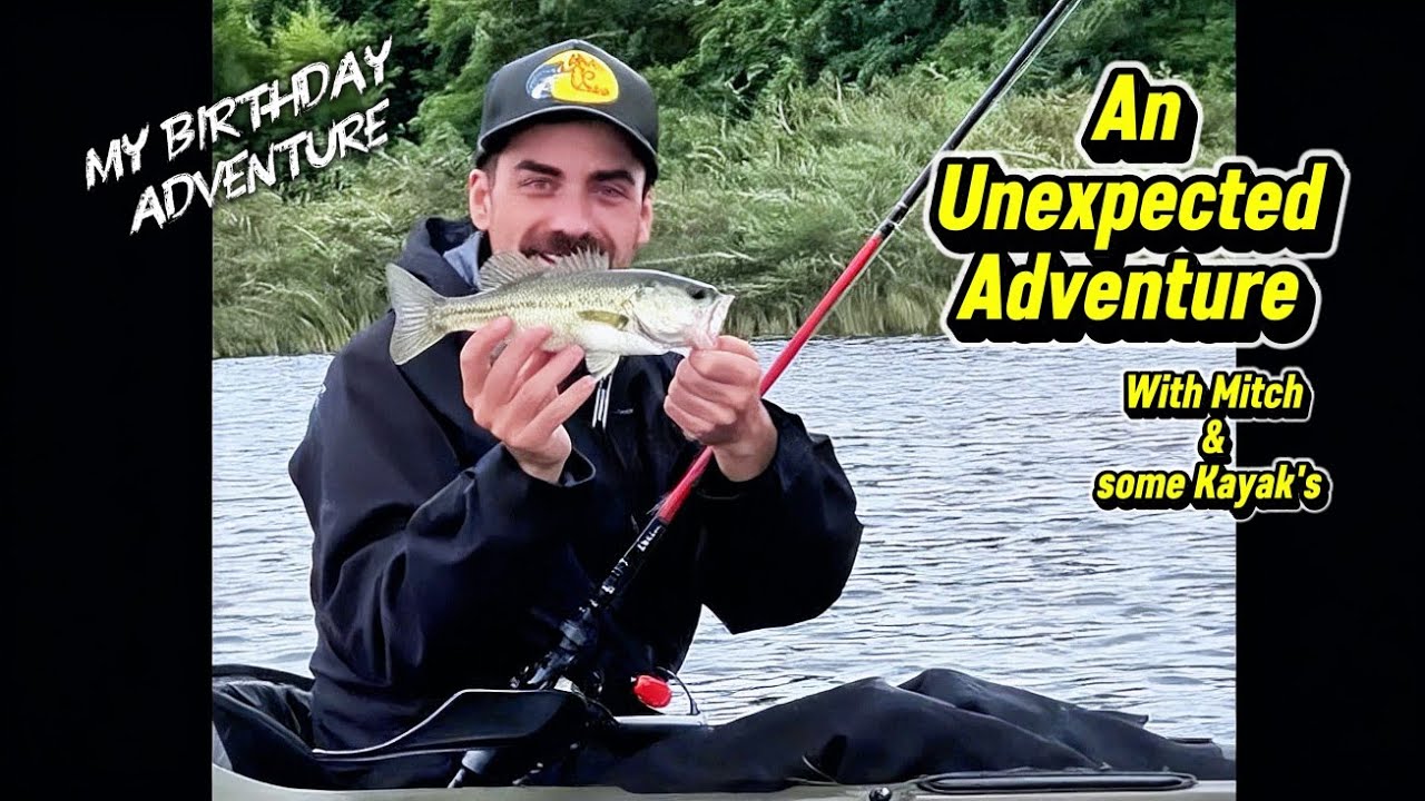Fishing with Mitch in the RAIN !! The Unexpected Adventure goes fishing #raindaynaturevideo