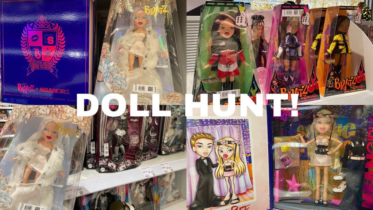 DOLL HUNT! Encontramos Mean Girls x Bratz en tiendas, Monser High Skullectors, Barbie y LPS ˚ ༘⋆🛍️｡˚
