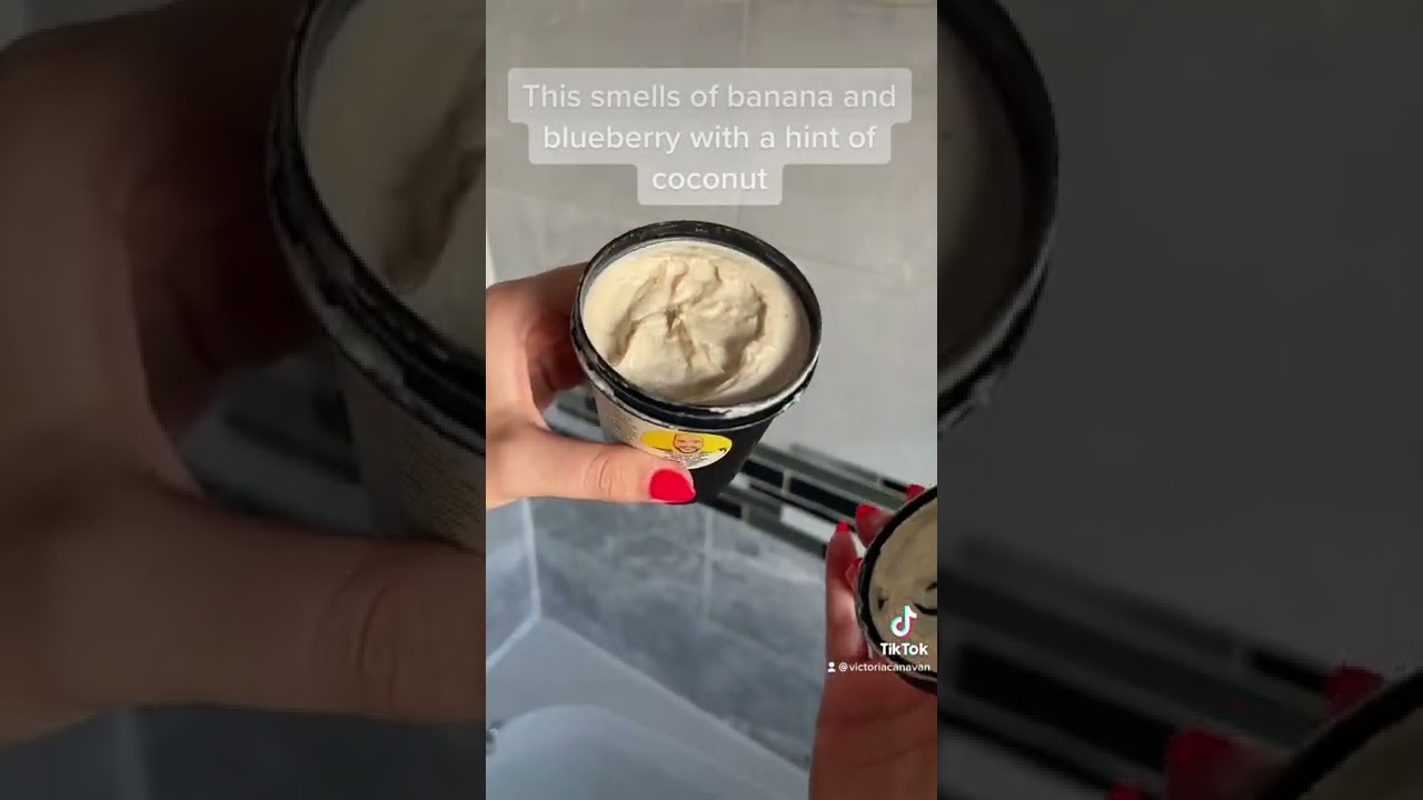 Lush scrumptious shower smoothie review / demo from the kitchen subscription box