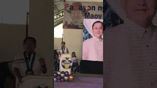 Senator Bong Go in Tagoloan 🇵🇭✨