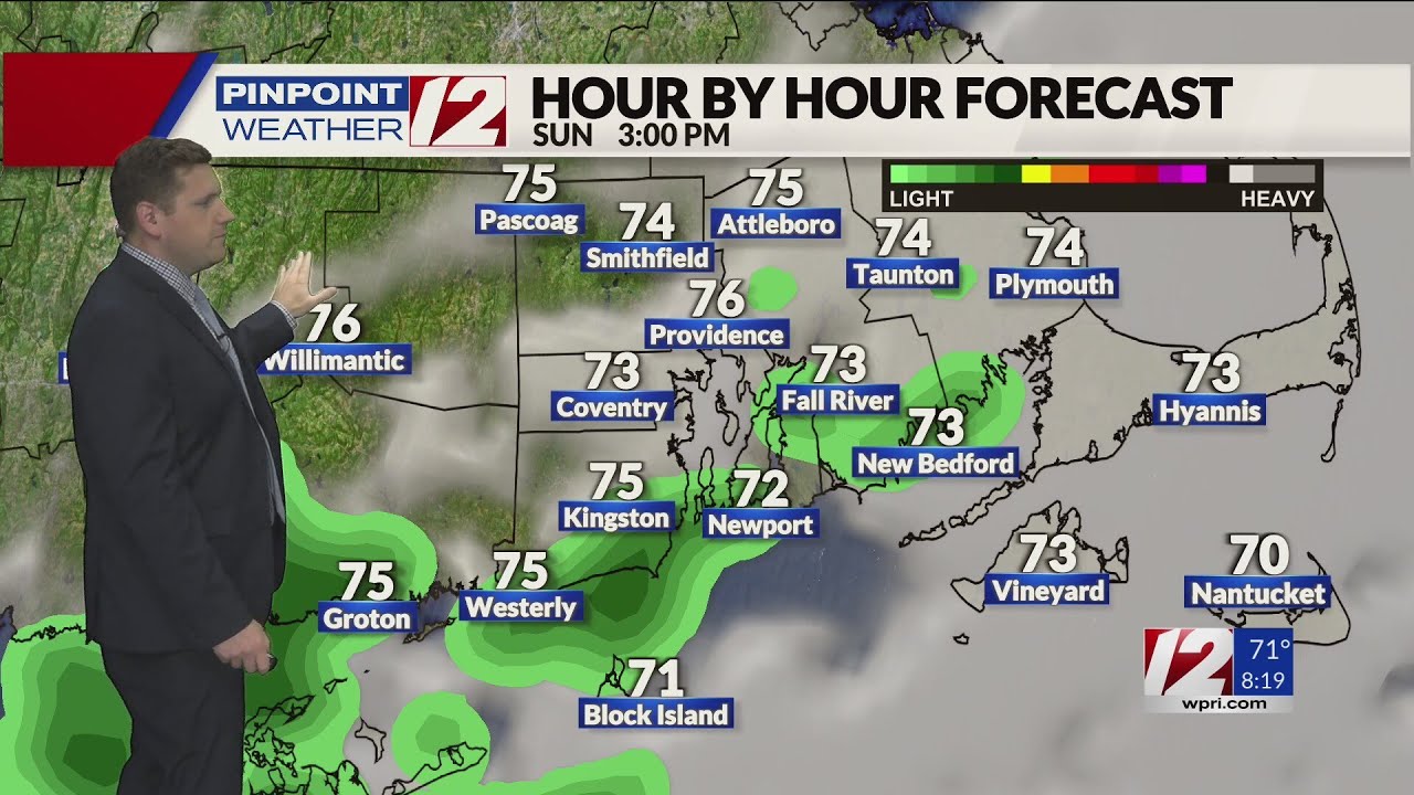 WPRI 12 Weather Forecast 9/1/24: Few Showers Today; Nice Weather For ...