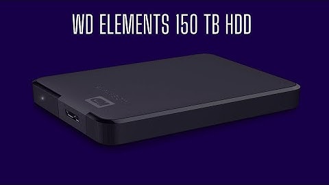 Western Digital WD 1.5TB Elements USB 3.0 Portable External Hard Drive | Unboxing and overview